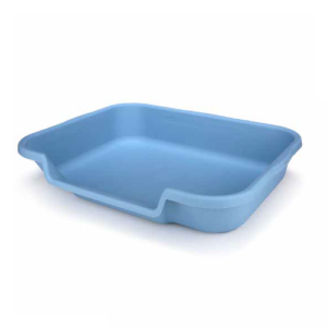 Large-Blue Senior Cat Litter Box – Large